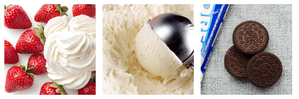 トッピングのメニュー